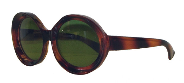 Vintage tortoise shell mod sunglasses