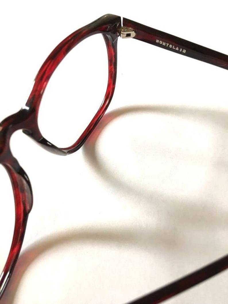 1980s red eyeglasses