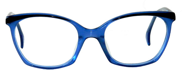 Vintage blue eyeglass frames