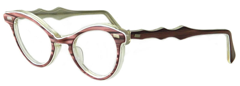 Vintage 1950's cat eye eyeglass frames