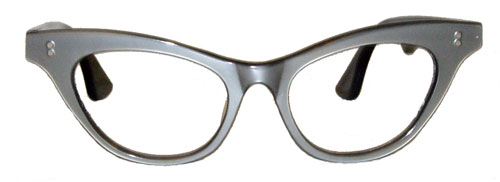 silver cat eye eyeglasses