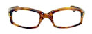 vintage amber eyeglass frames