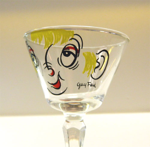 Gay Fad manhattan glass