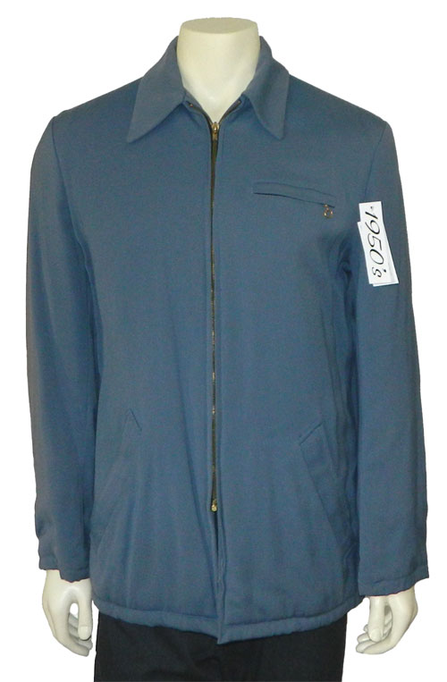1950's gabardine car coat