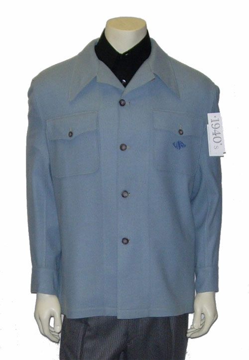 Vintage 1940's wool button up Hollywood jacket