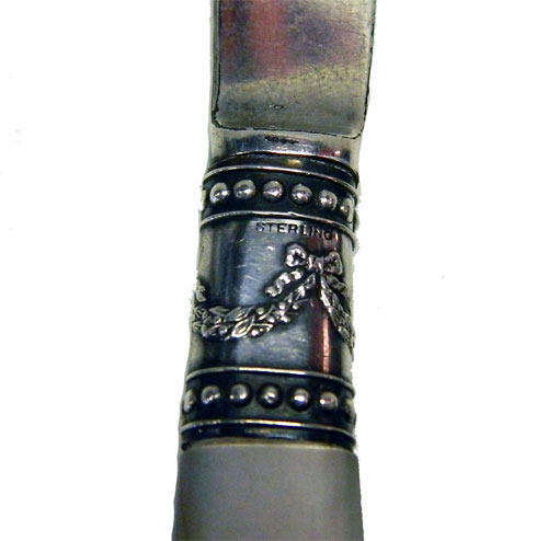 Meriden Cutlery Company knife with mother of pearl handle