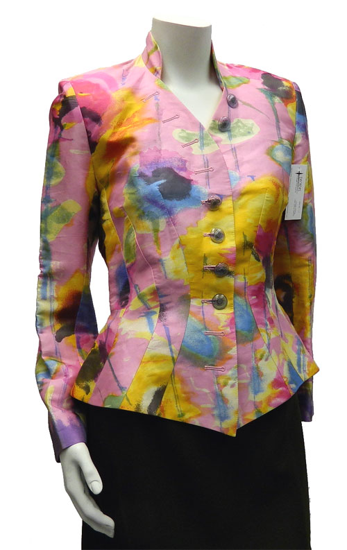 Christian Lacroix silk blazer