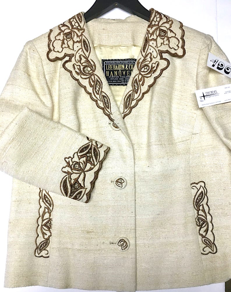 raw silk jacket