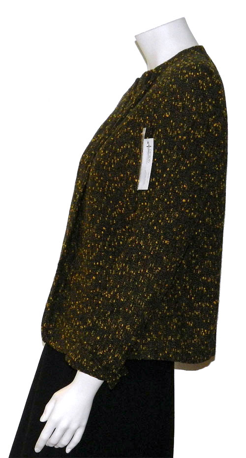 1950's yellow tweed blazer