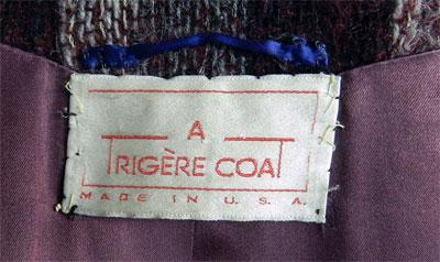 1980's Pauline Trigere mohair coat