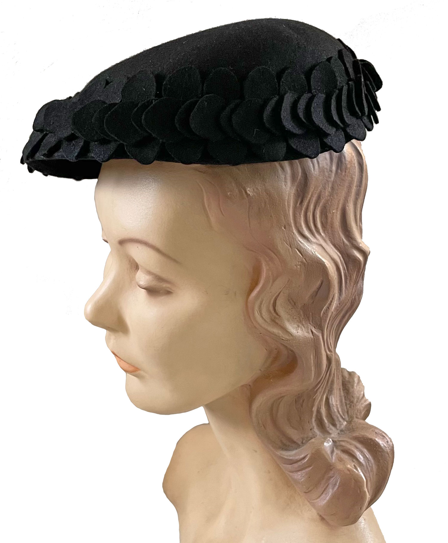 1950s vintage felt hat