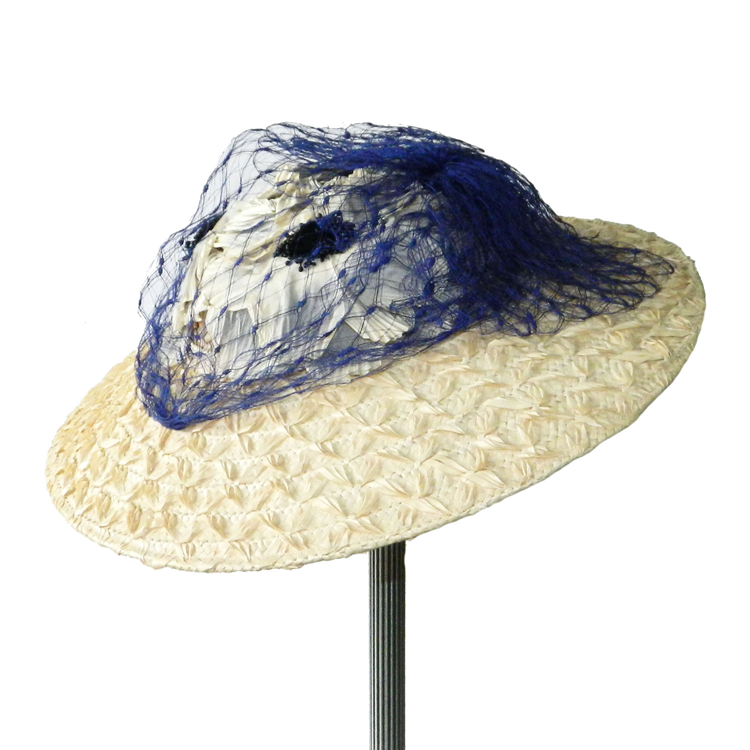 1950s staw hat