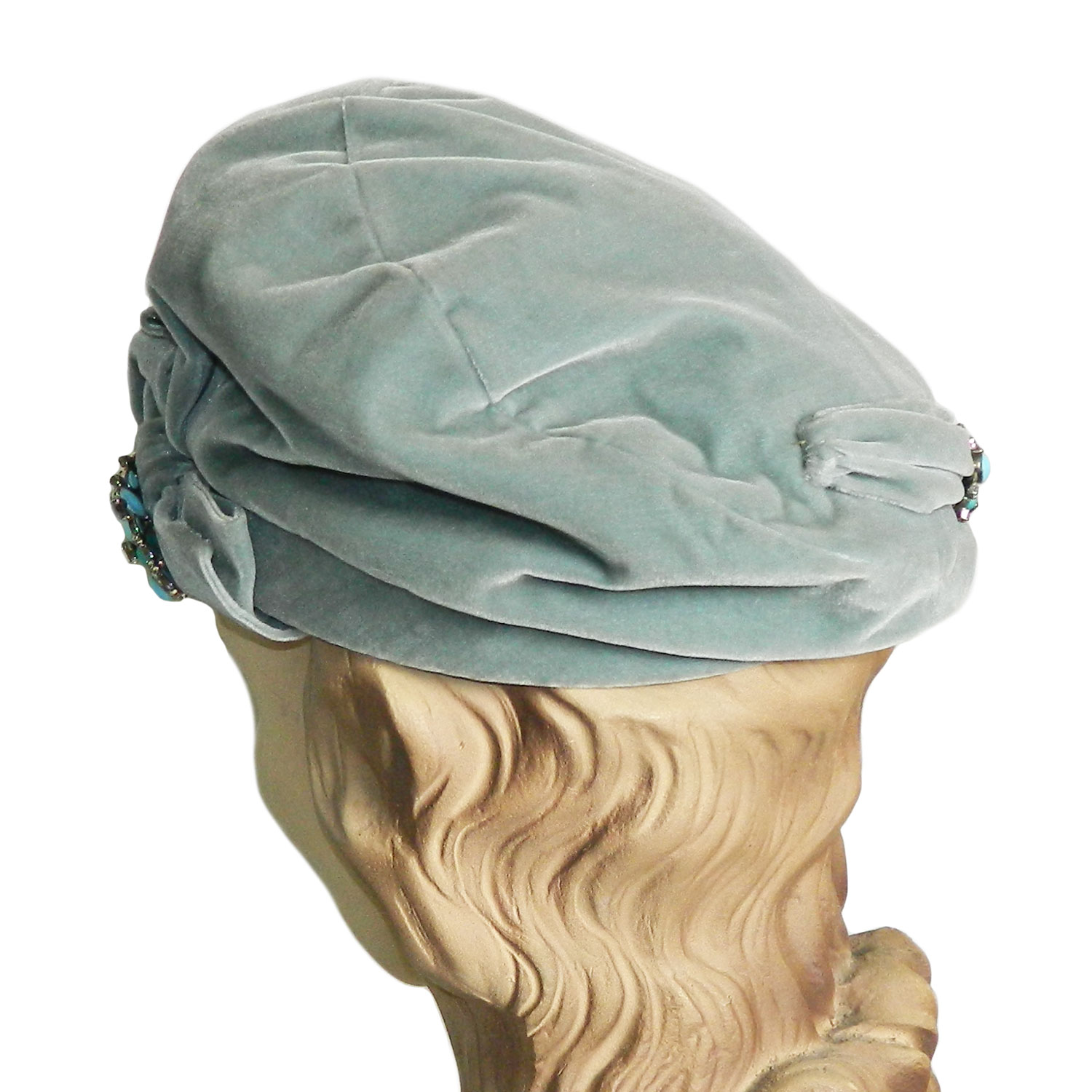 vintage Emme velvet hat