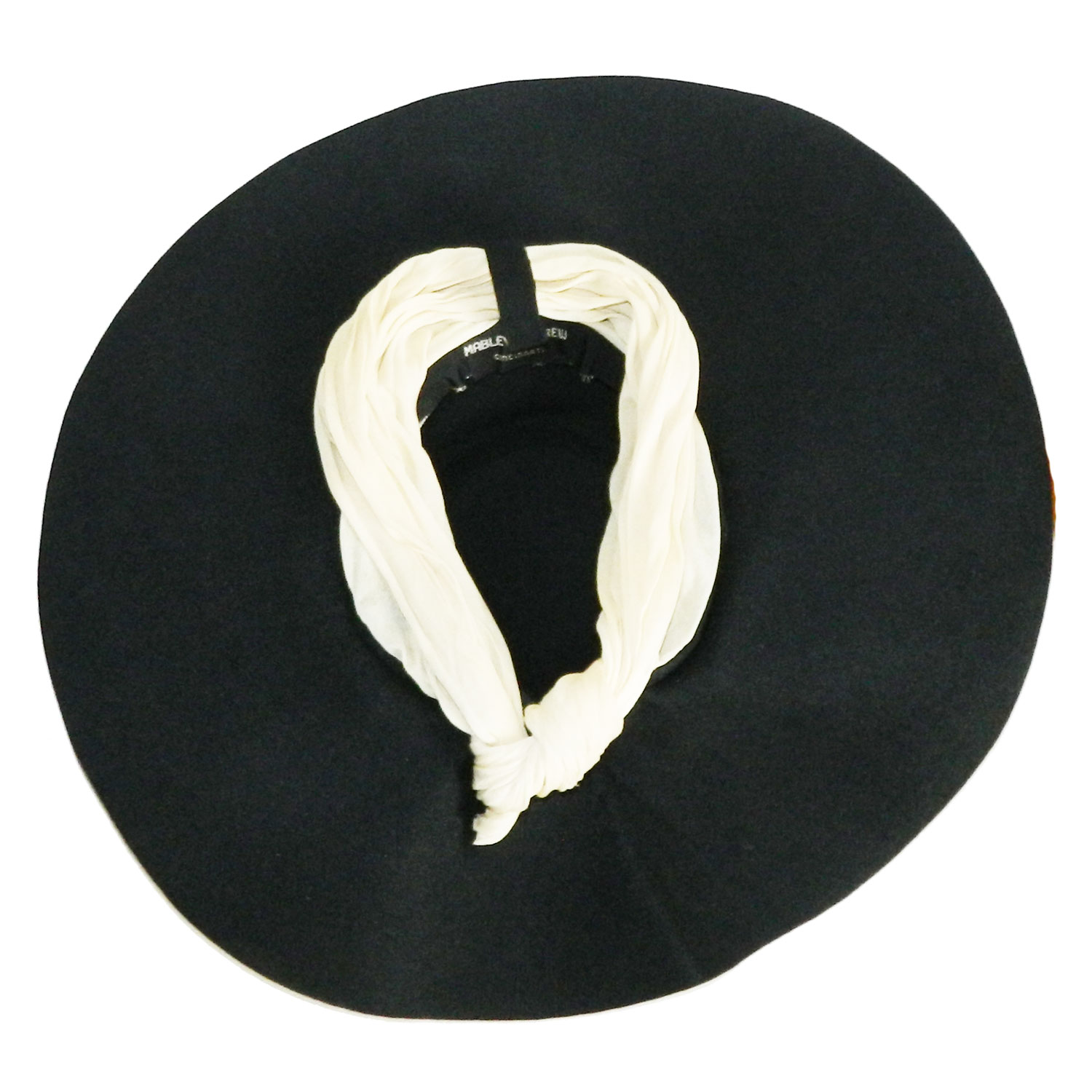1940s wide brim hat