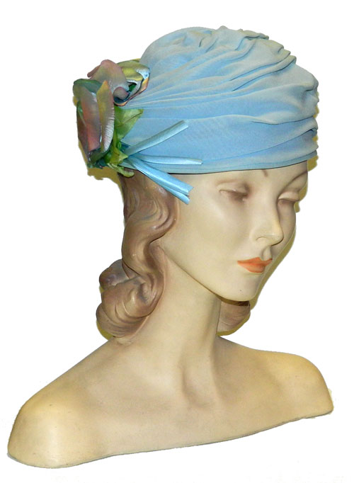 1960's light blue hat