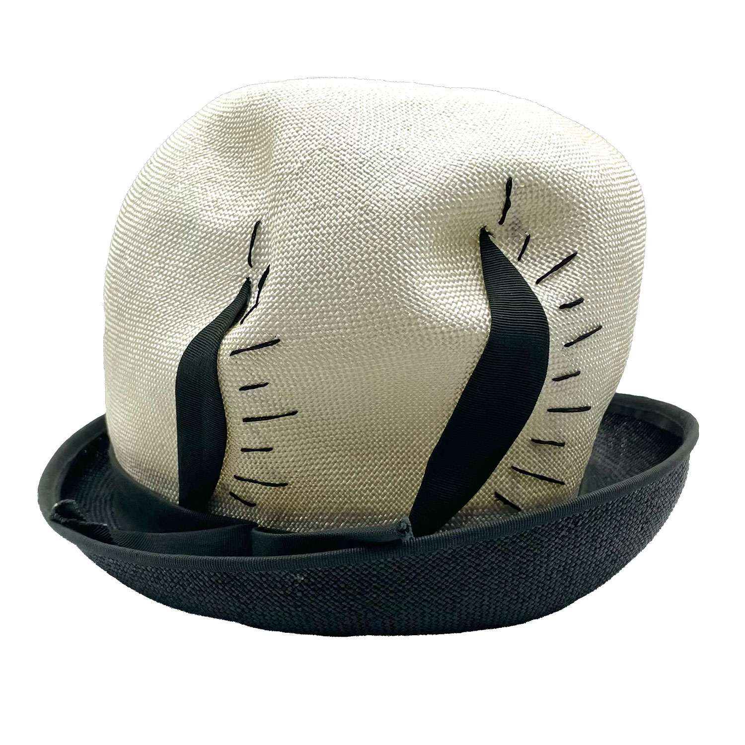 1960s mod cloche hat