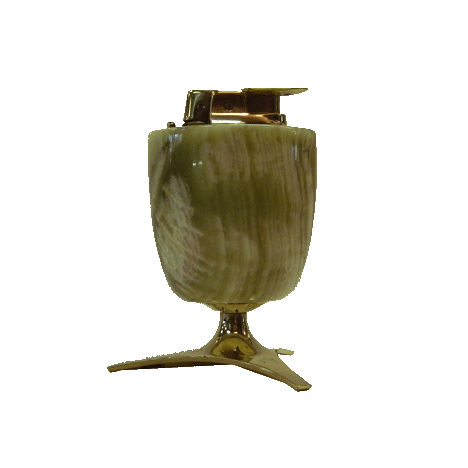 vintage onyx table lighter