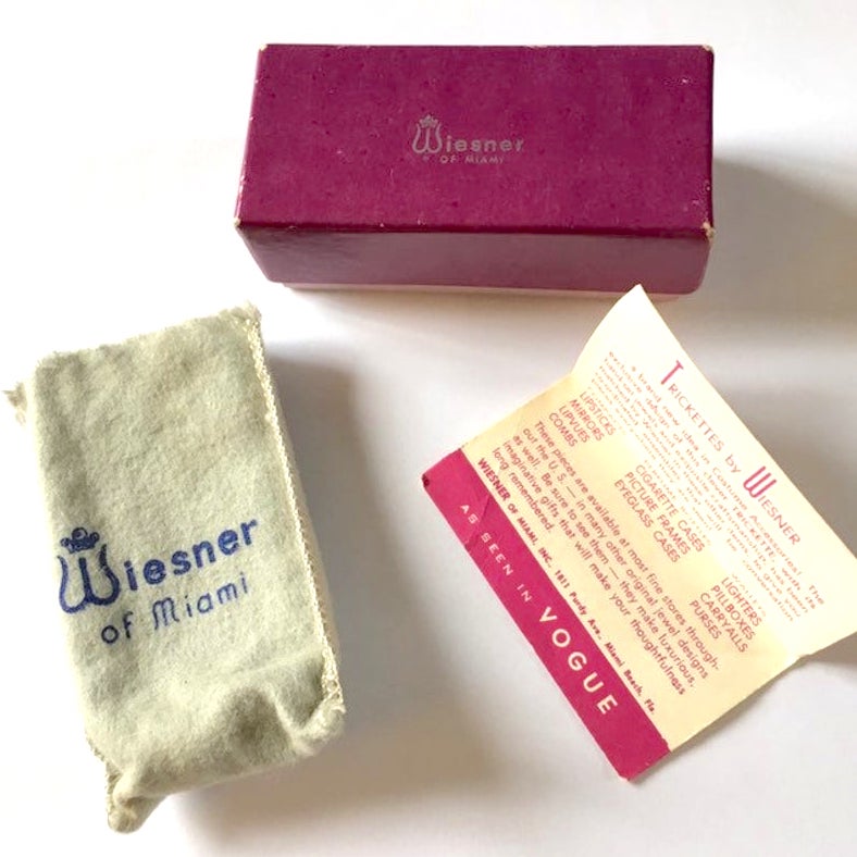 Vintage lipstick case