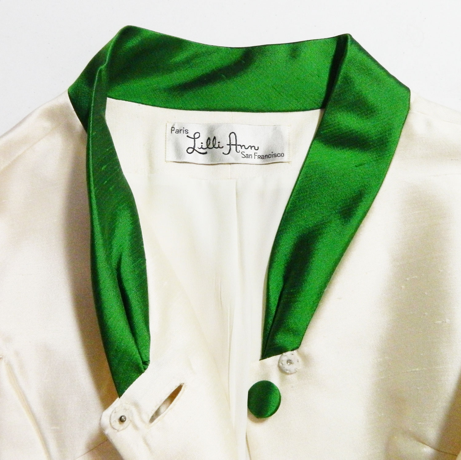 Vintage Lilli Ann silk suit