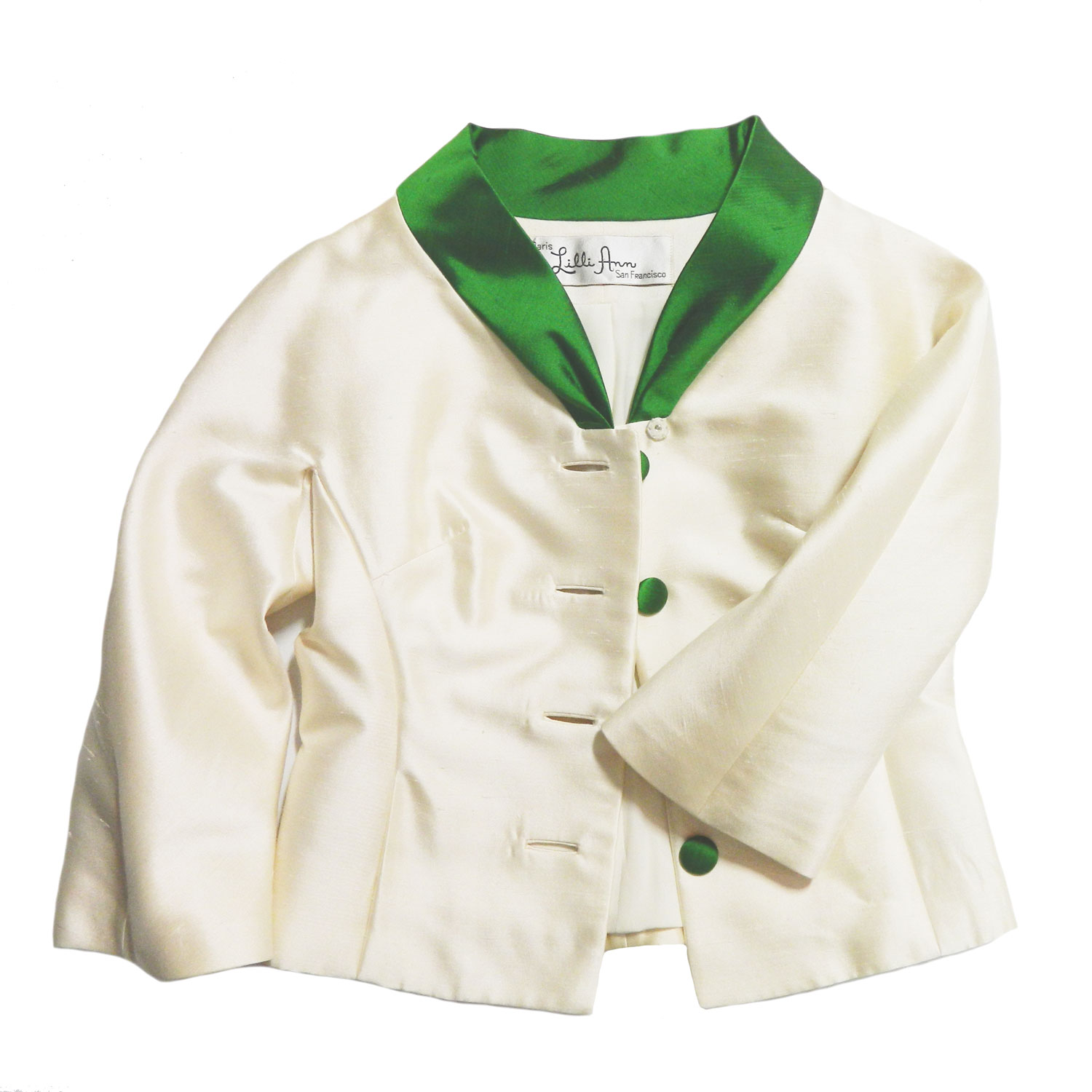 Vintage Lilli Ann silk suit