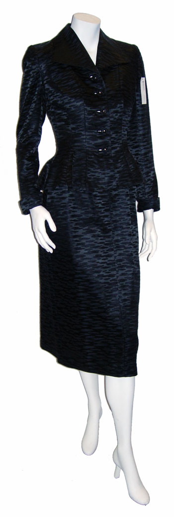 1950's black suit