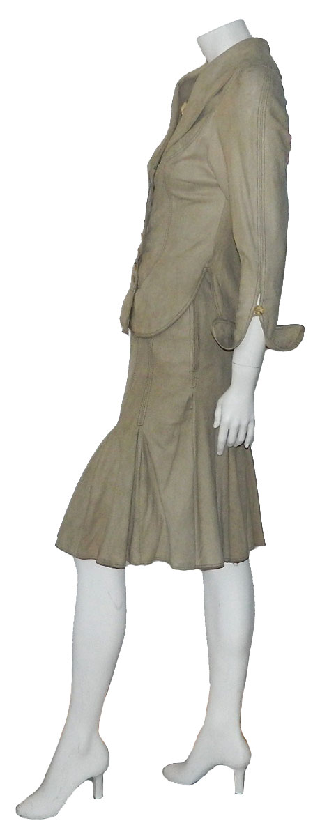 1970's Bill Gibb Suede Suit