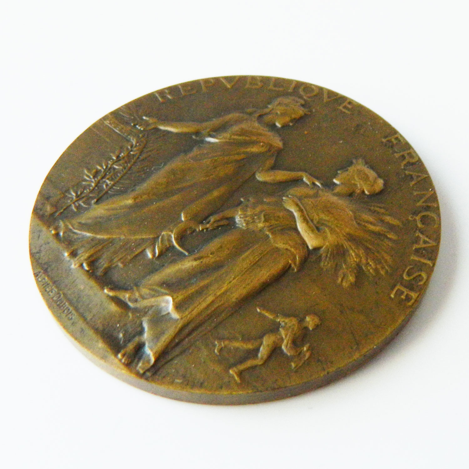 Antique wine growers medal