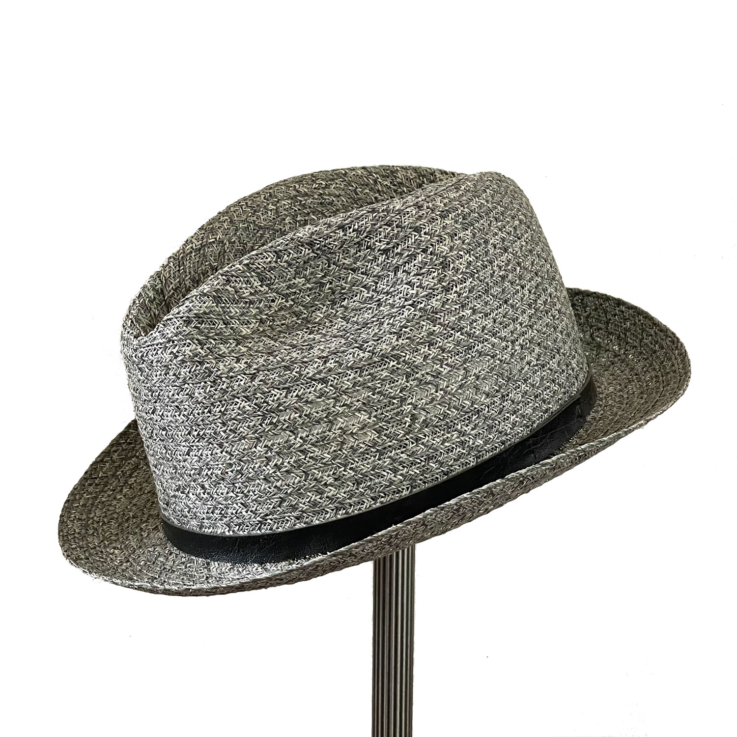 1960s Straw Fedora Hat