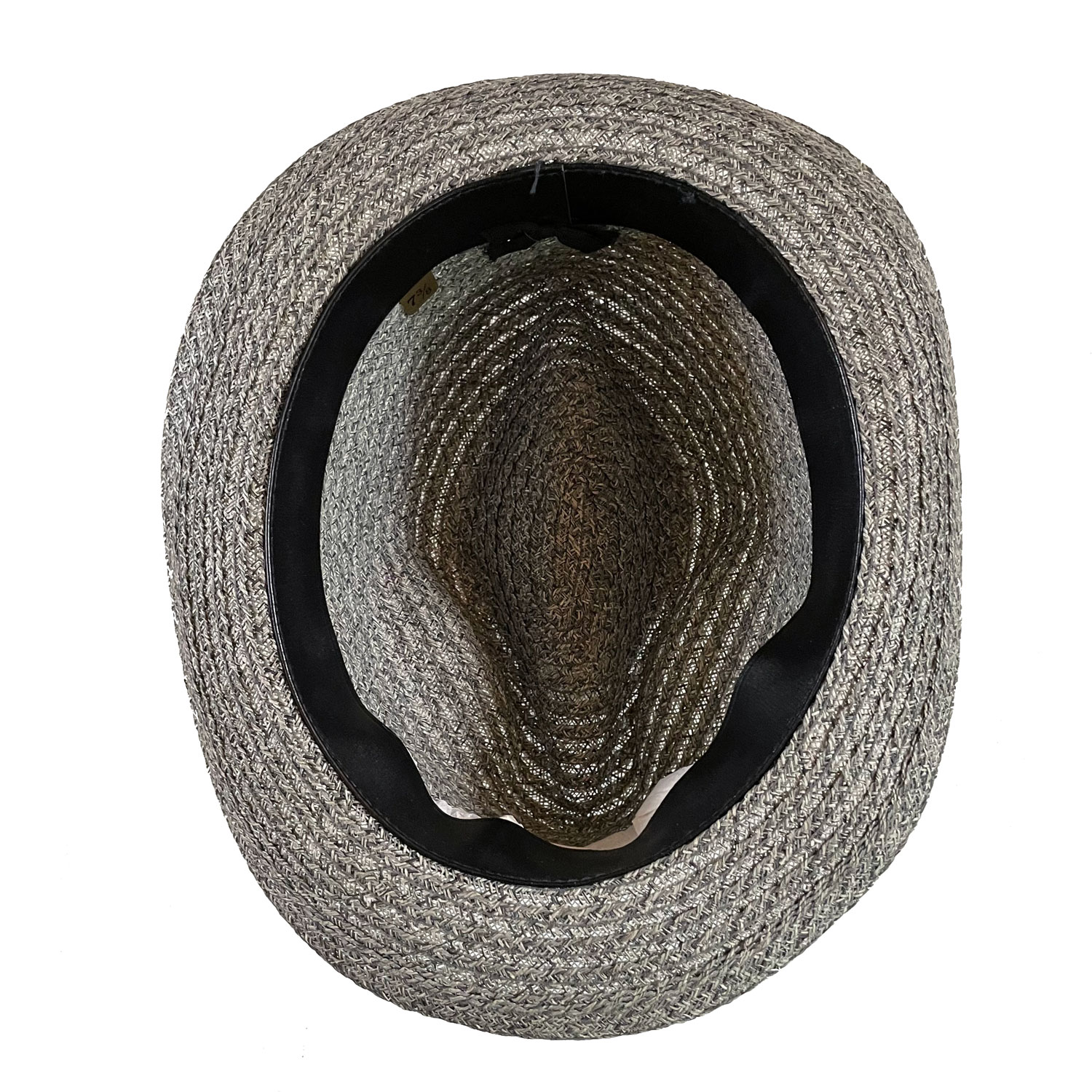 1960s Straw Fedora Hat