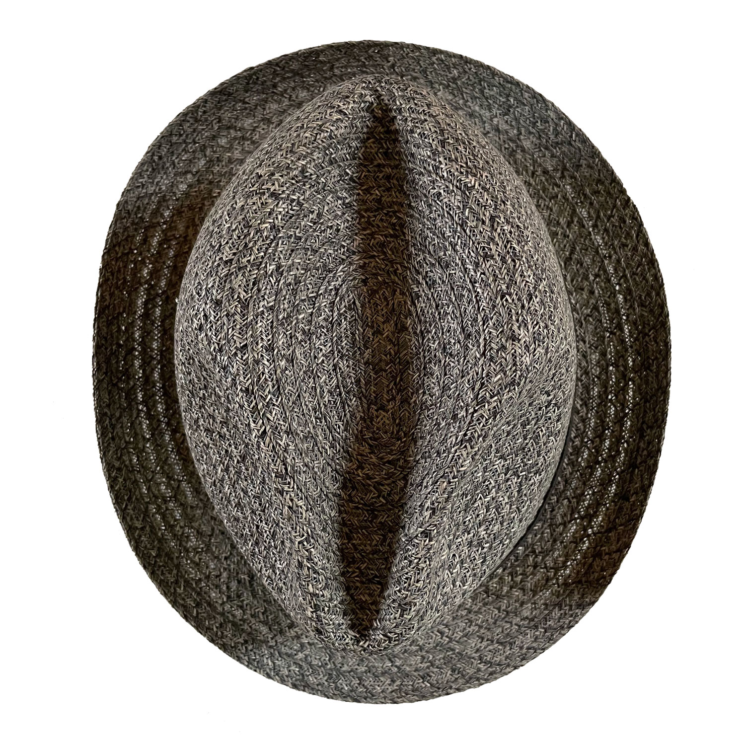 1960s Straw Fedora Hat