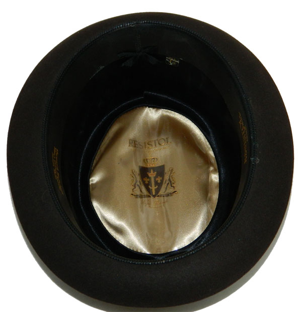 Resistol pork pie hat