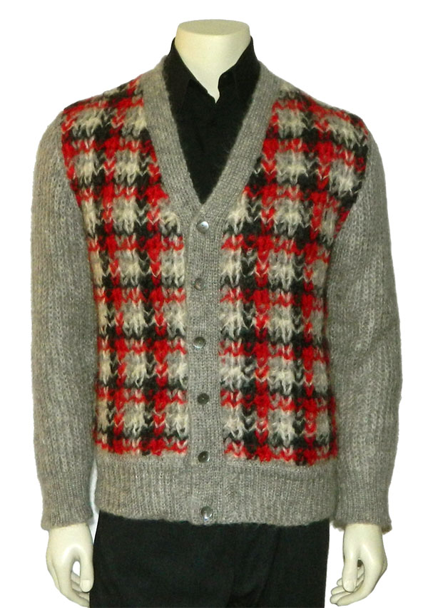 1960's mohair cardigan sweater