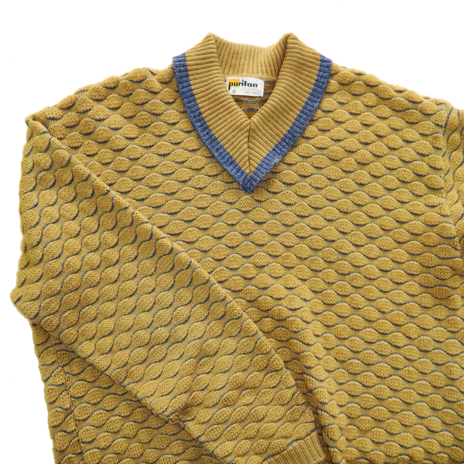 1960's V neck sweater