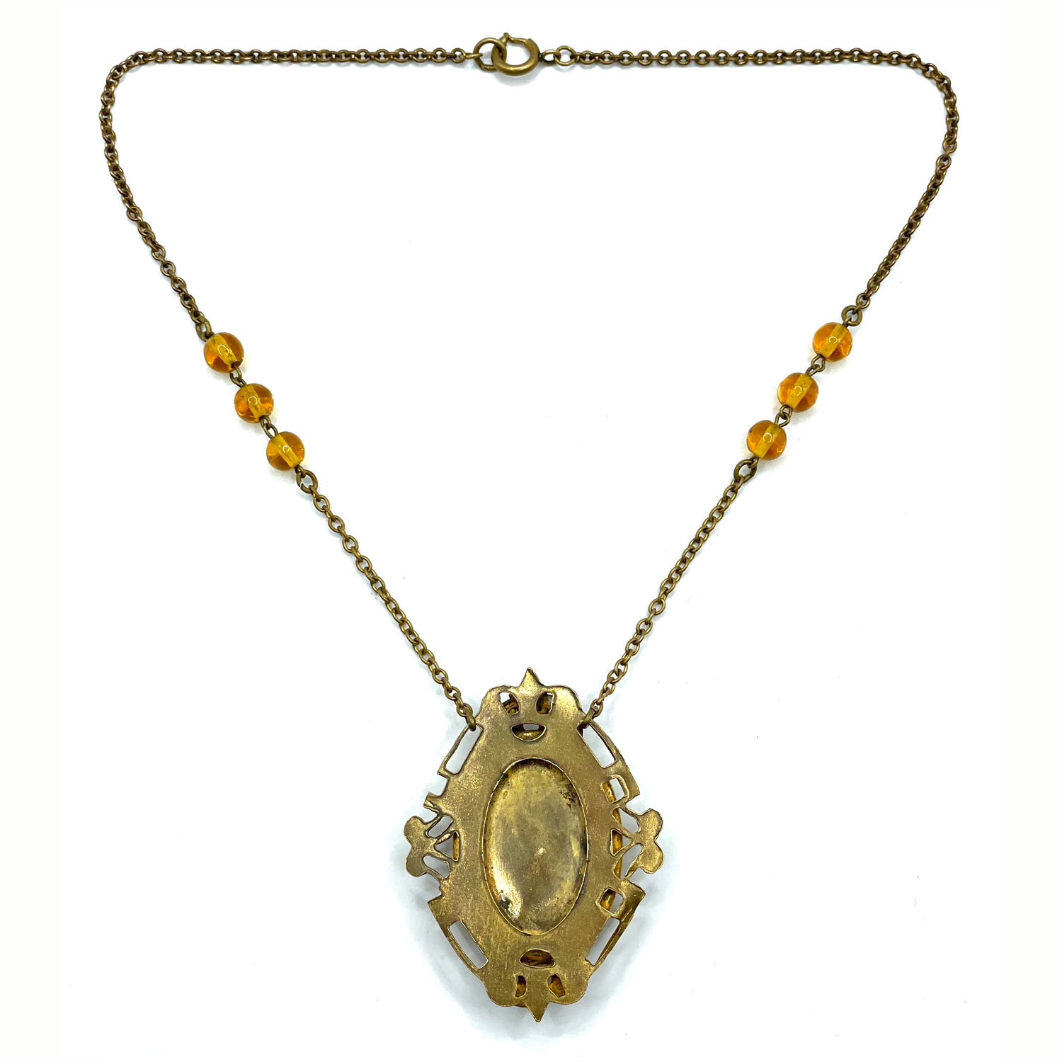 Czech beaded necklace