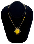 Antique Czechoslovakian pendant necklace