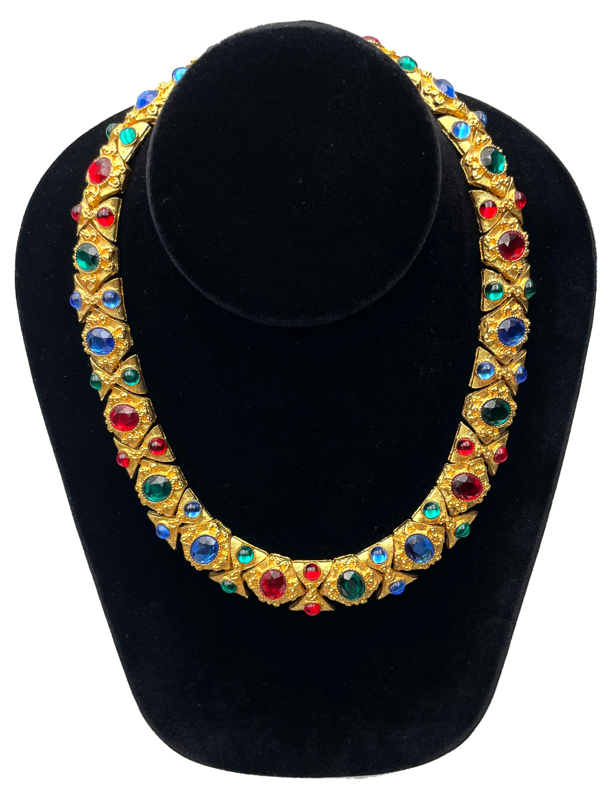 Rhinestone necklace