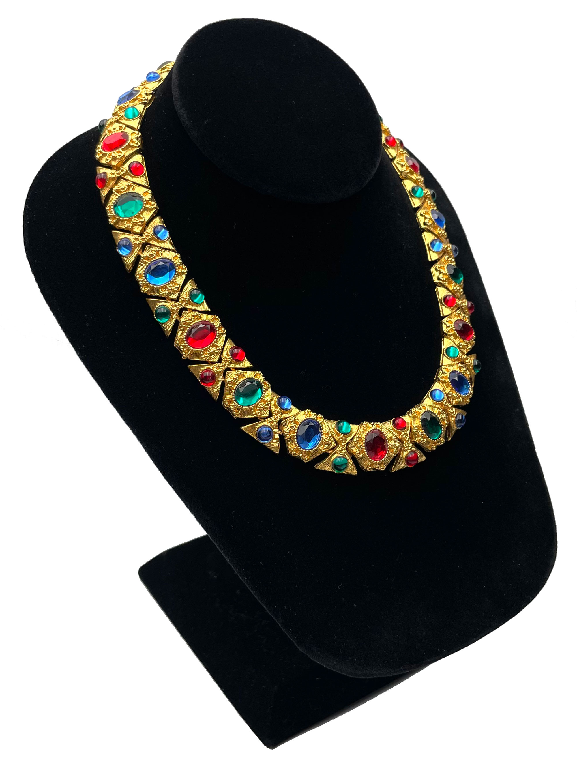 Rhinestone necklace