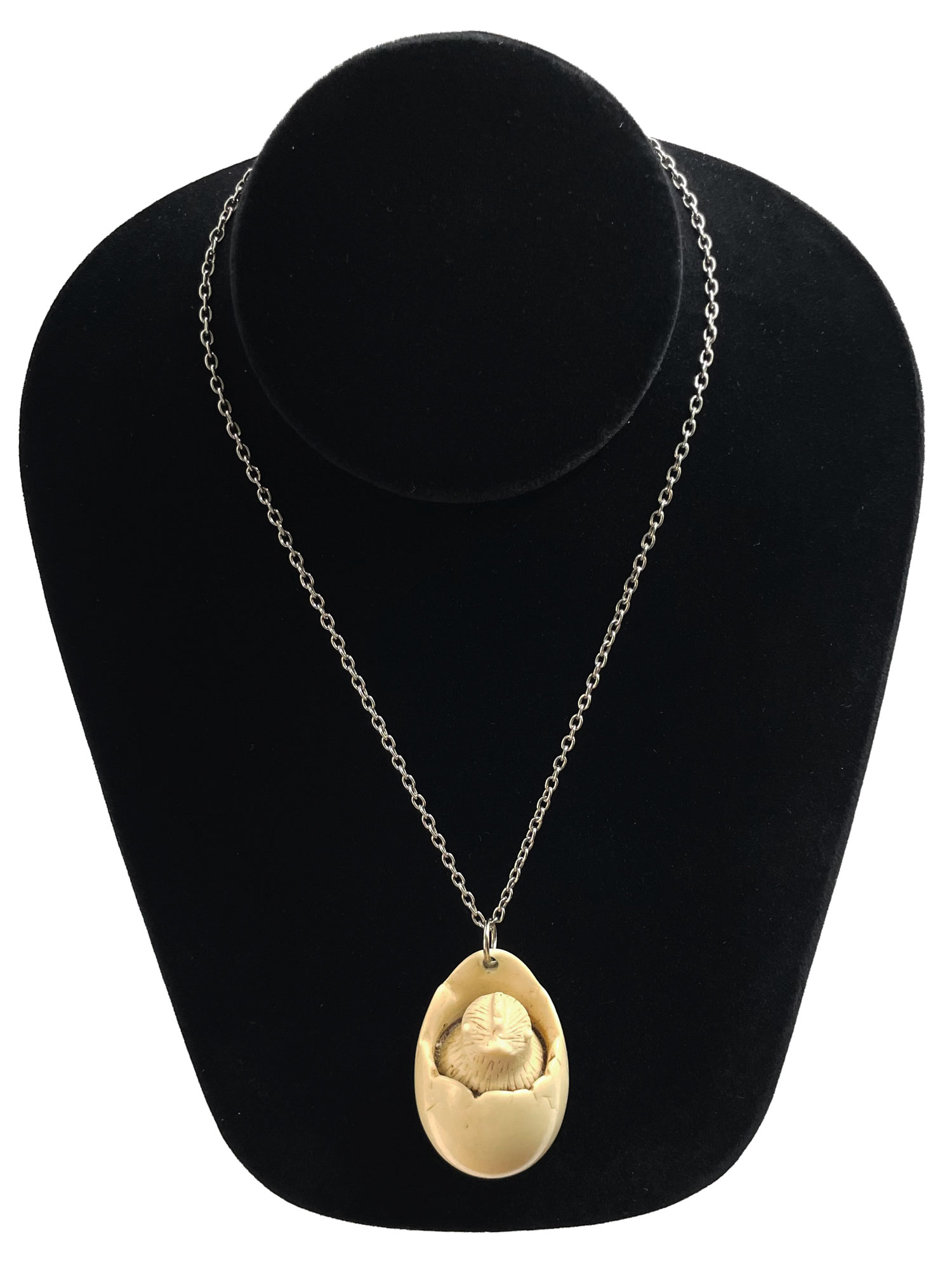 Luca Razza Hatching Chick Pendant Necklace