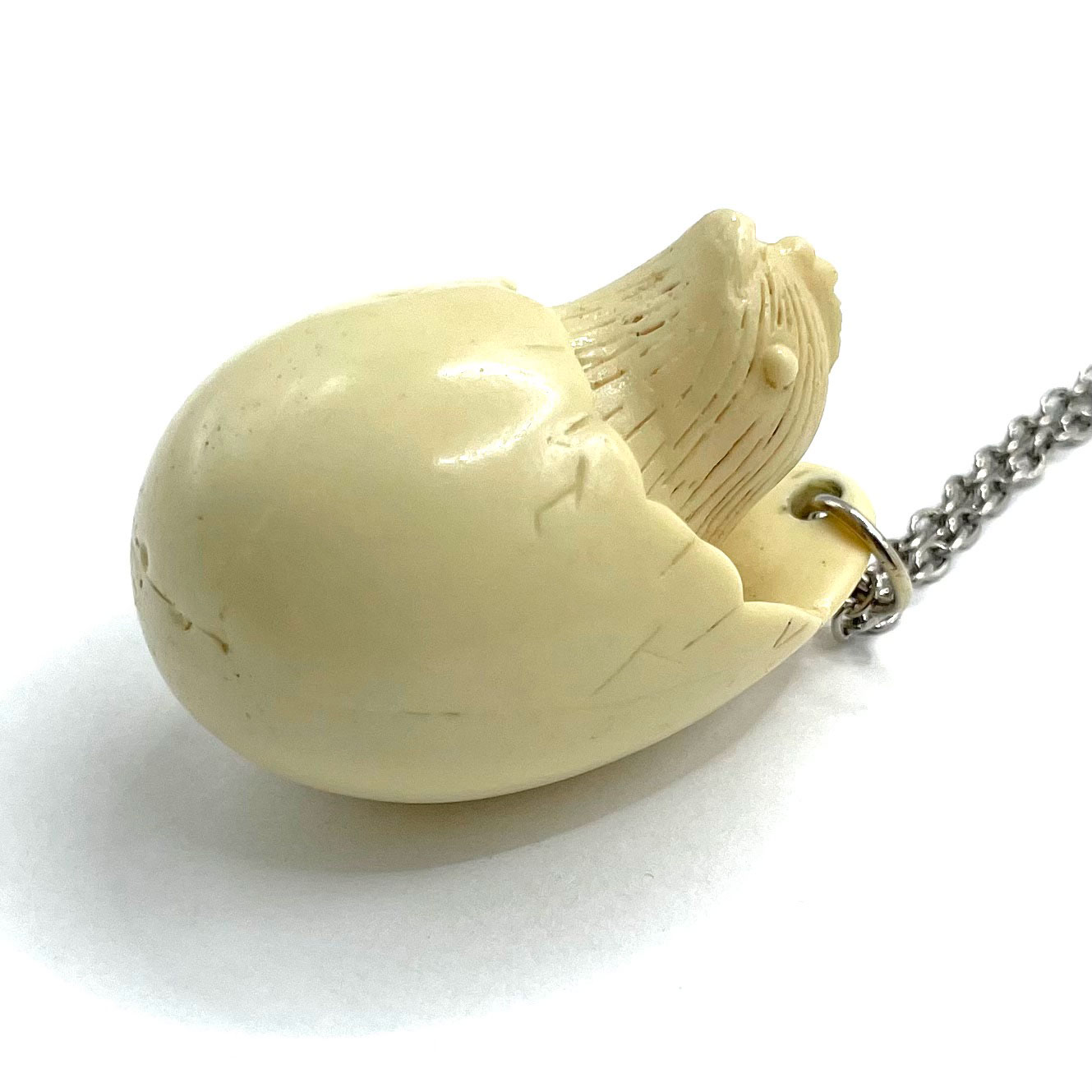 Luca Razza Hatching Chick Pendant Necklace