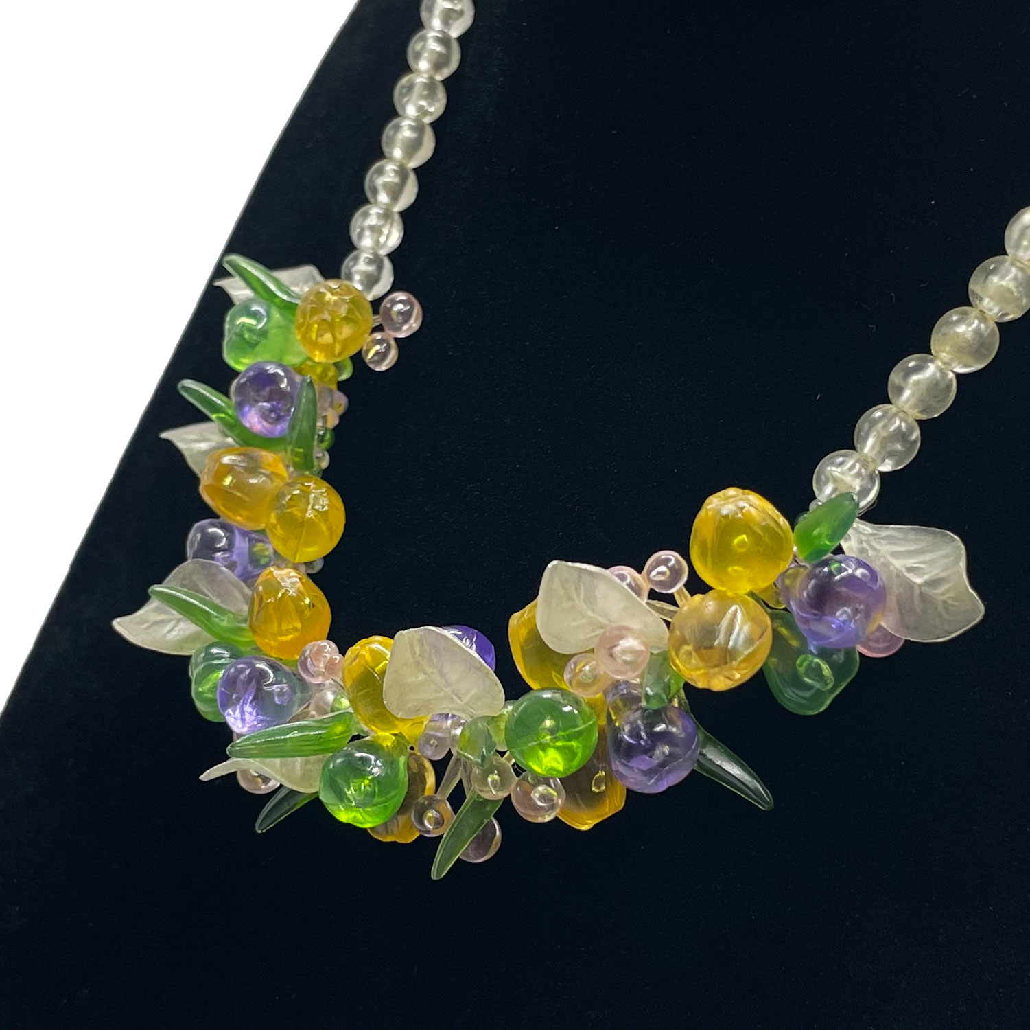 Multi Color Fruit Salad Necklace