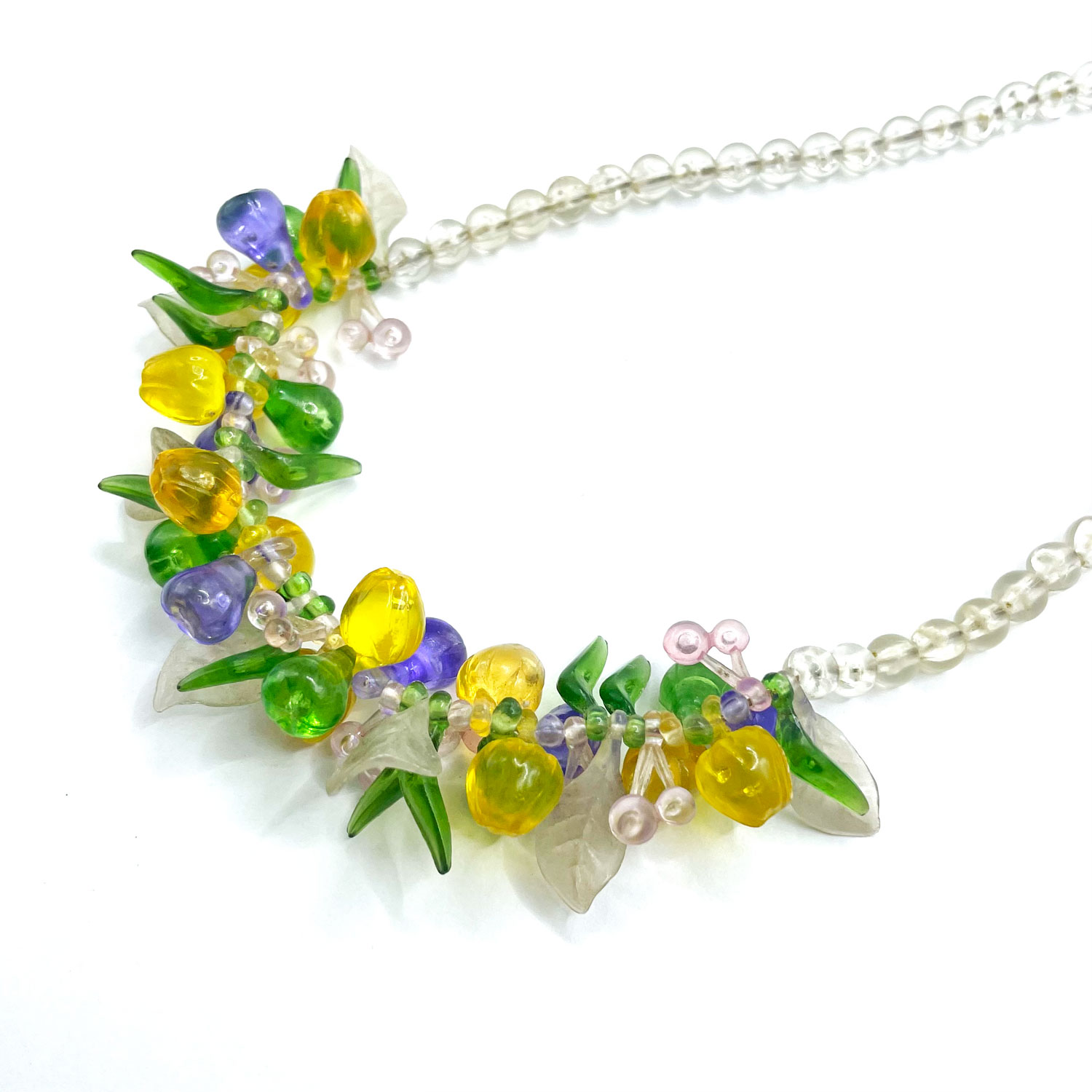 Multi Color Fruit Salad Necklace