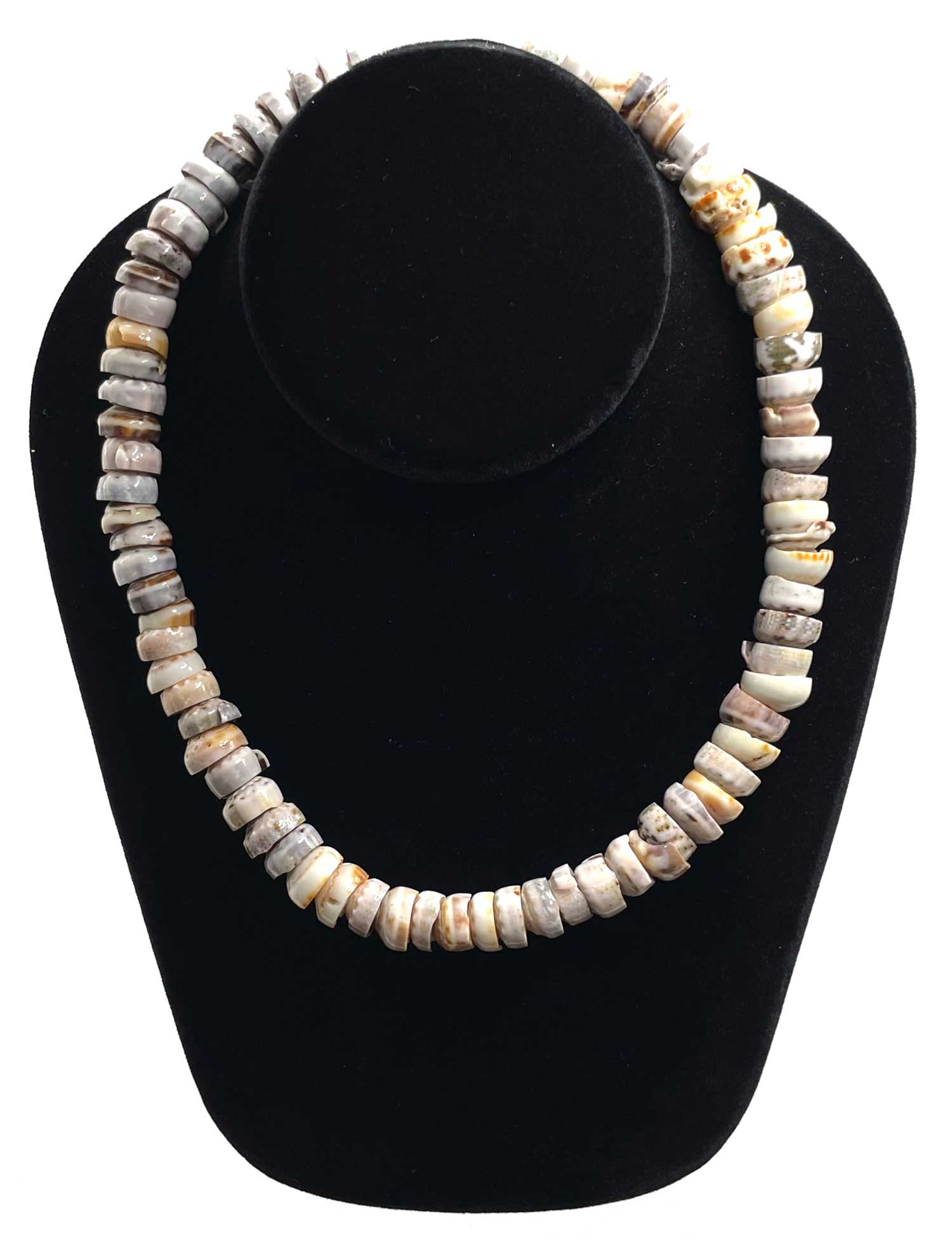 Vintage shell bead necklace