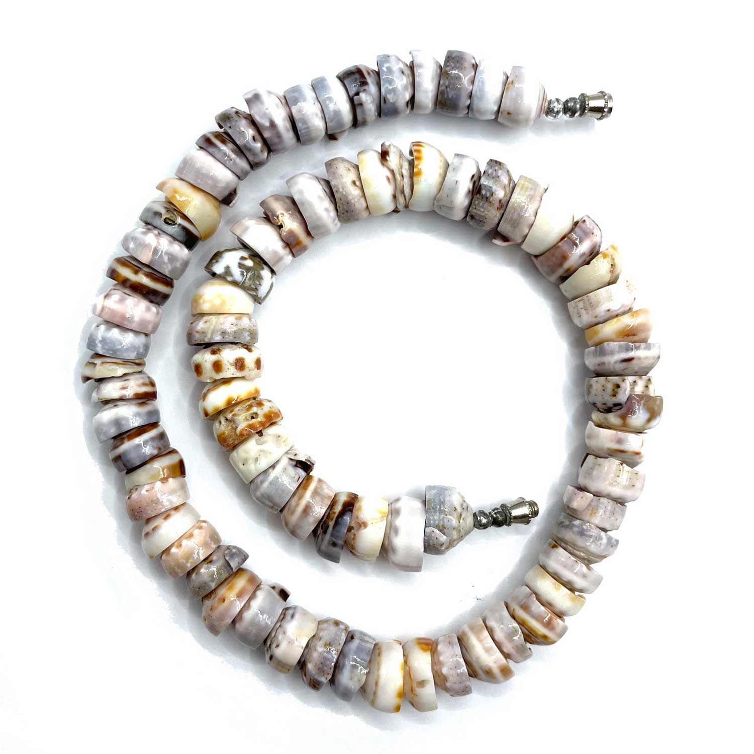 Vintage shell bead necklace