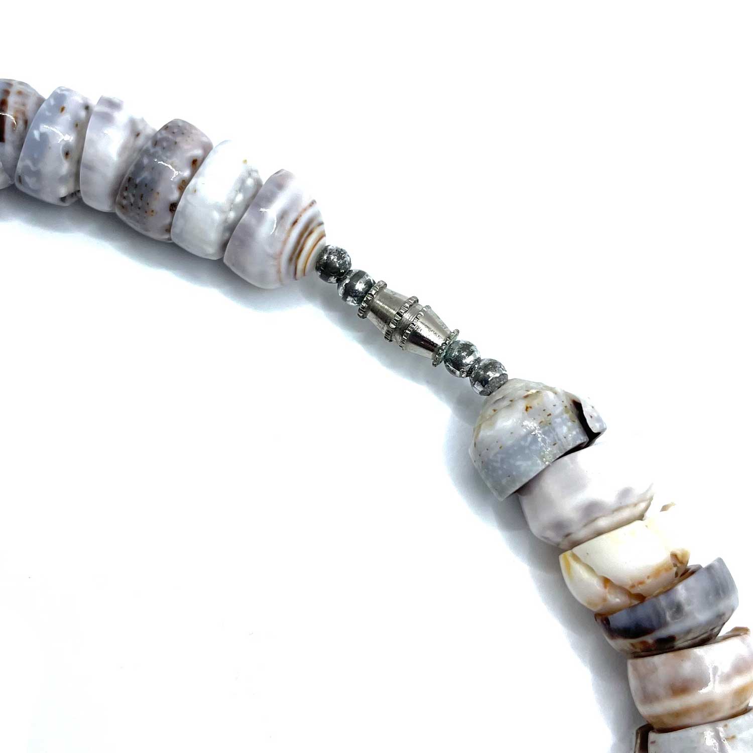Vintage shell bead necklace