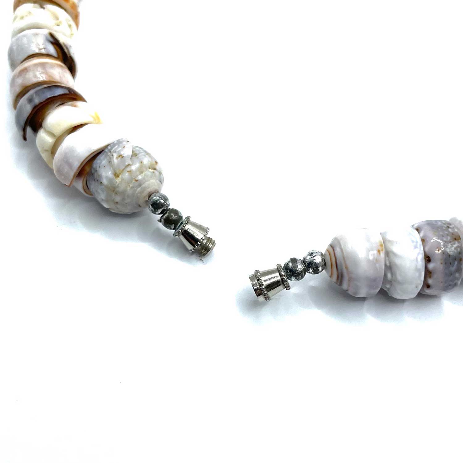 Vintage shell bead necklace