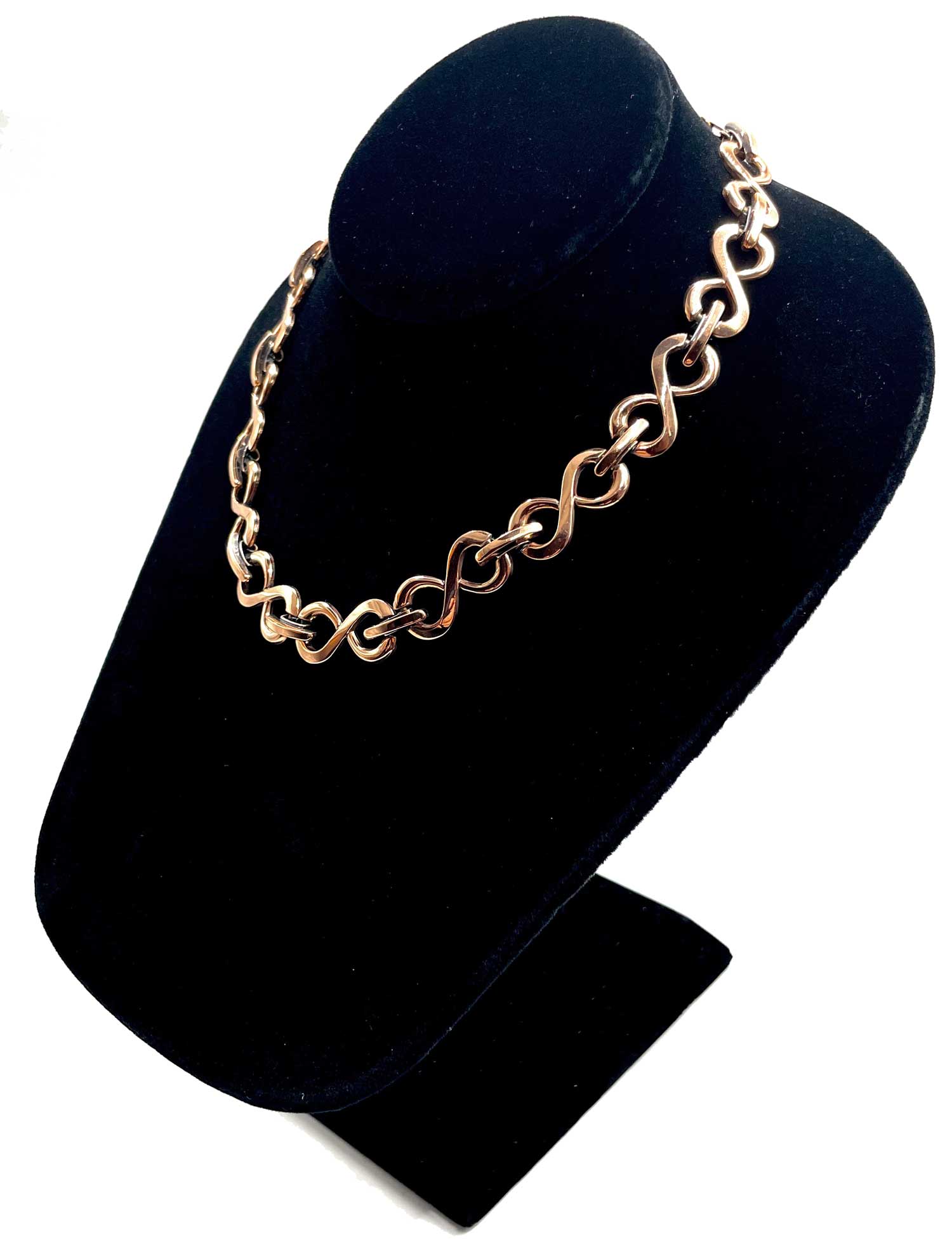 Renior copper choker necklace