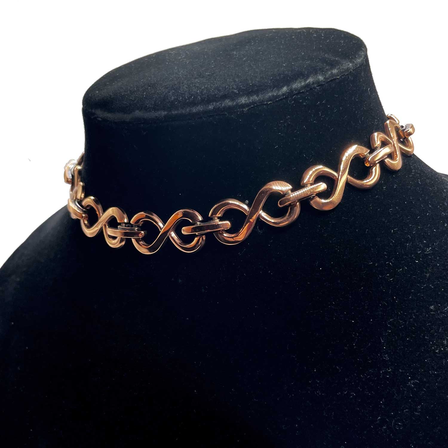 Renior copper choker necklace