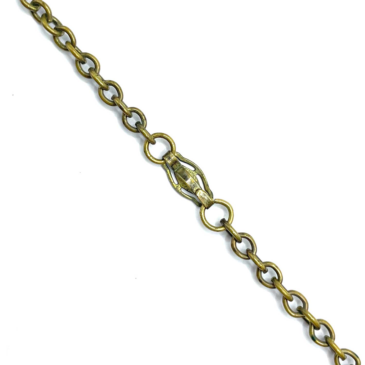 1930s Multi Color Rhinestone Necklace