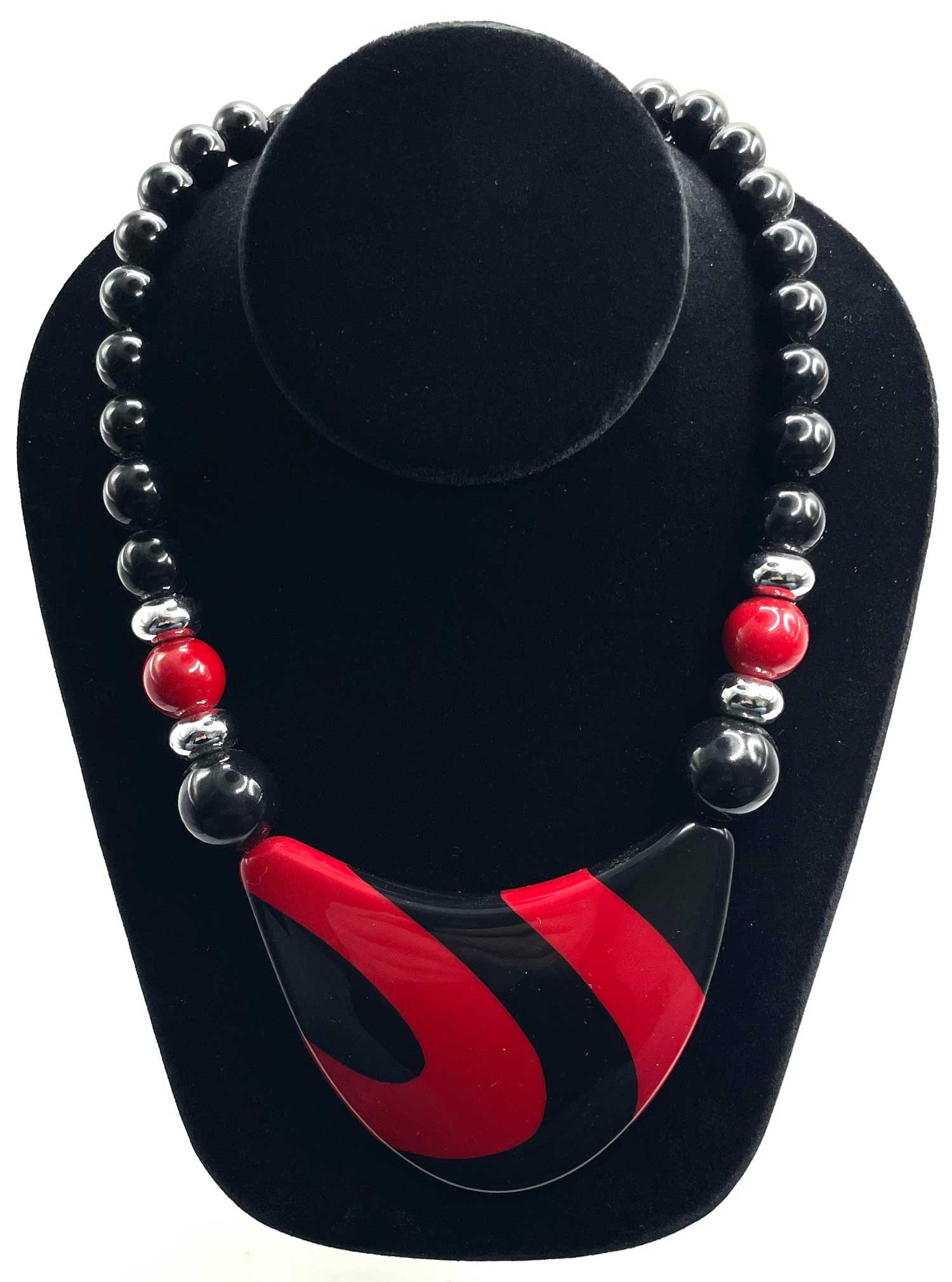 1980s Jeanne Lucite Necklace