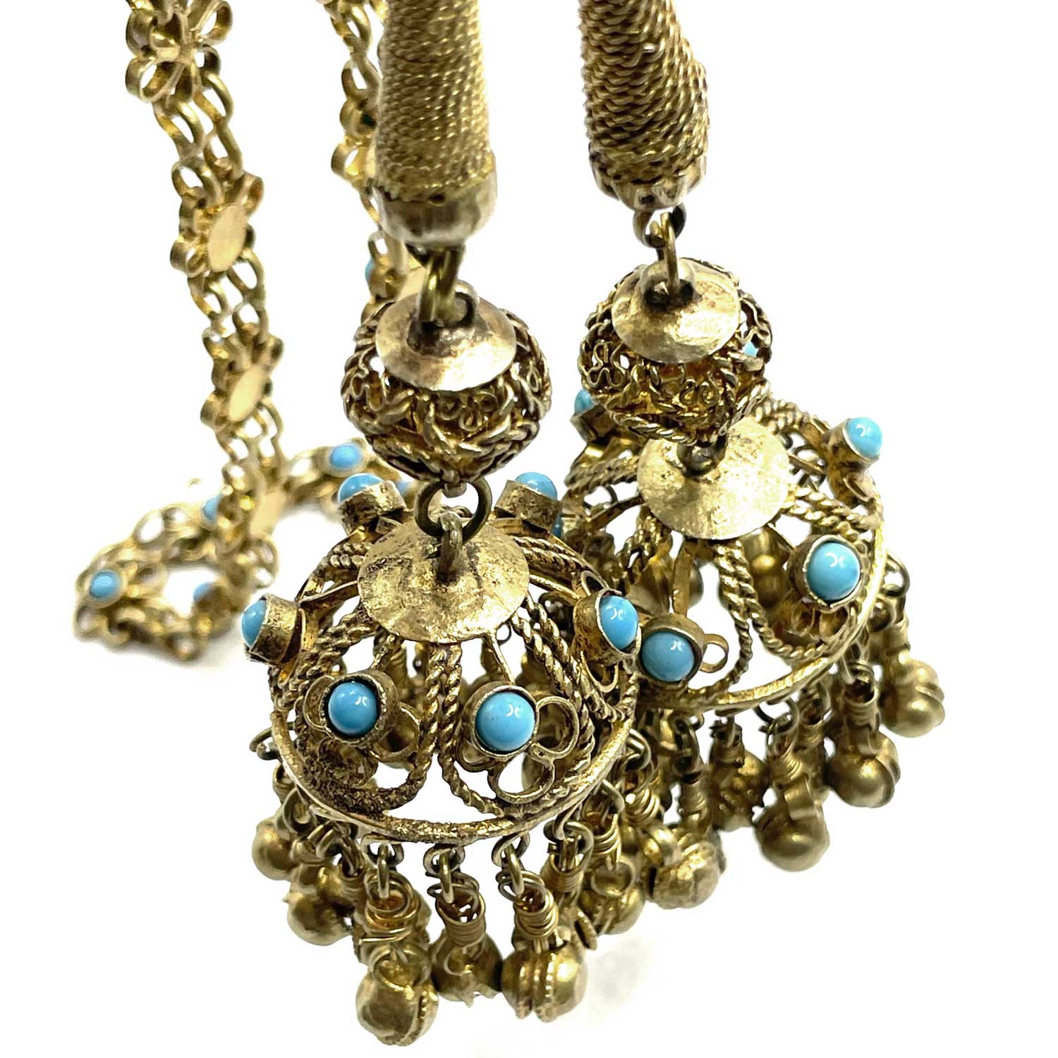 Long tassel necklace